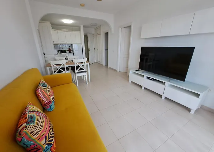 Daire Atlantic 1 One Bedroom With Ocean View And Pool Costa Del Silencio