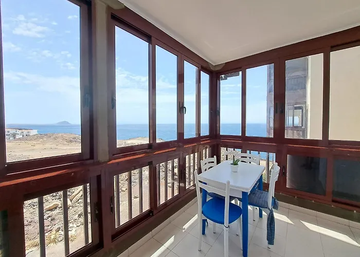 Daire Atlantic 1 One Bedroom With Ocean View And Pool Costa Del Silencio